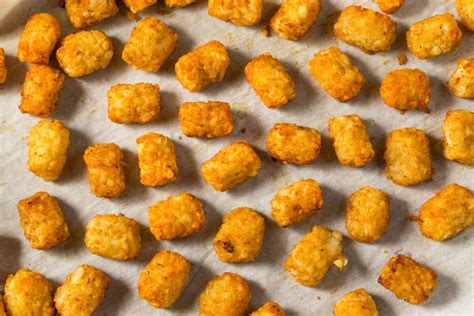 how are tater tots made in the industrial factory